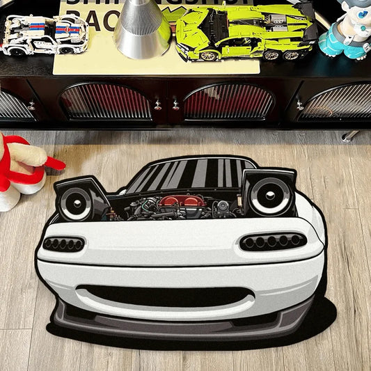 JDM Inspires Pop-Up Lights Car Rug