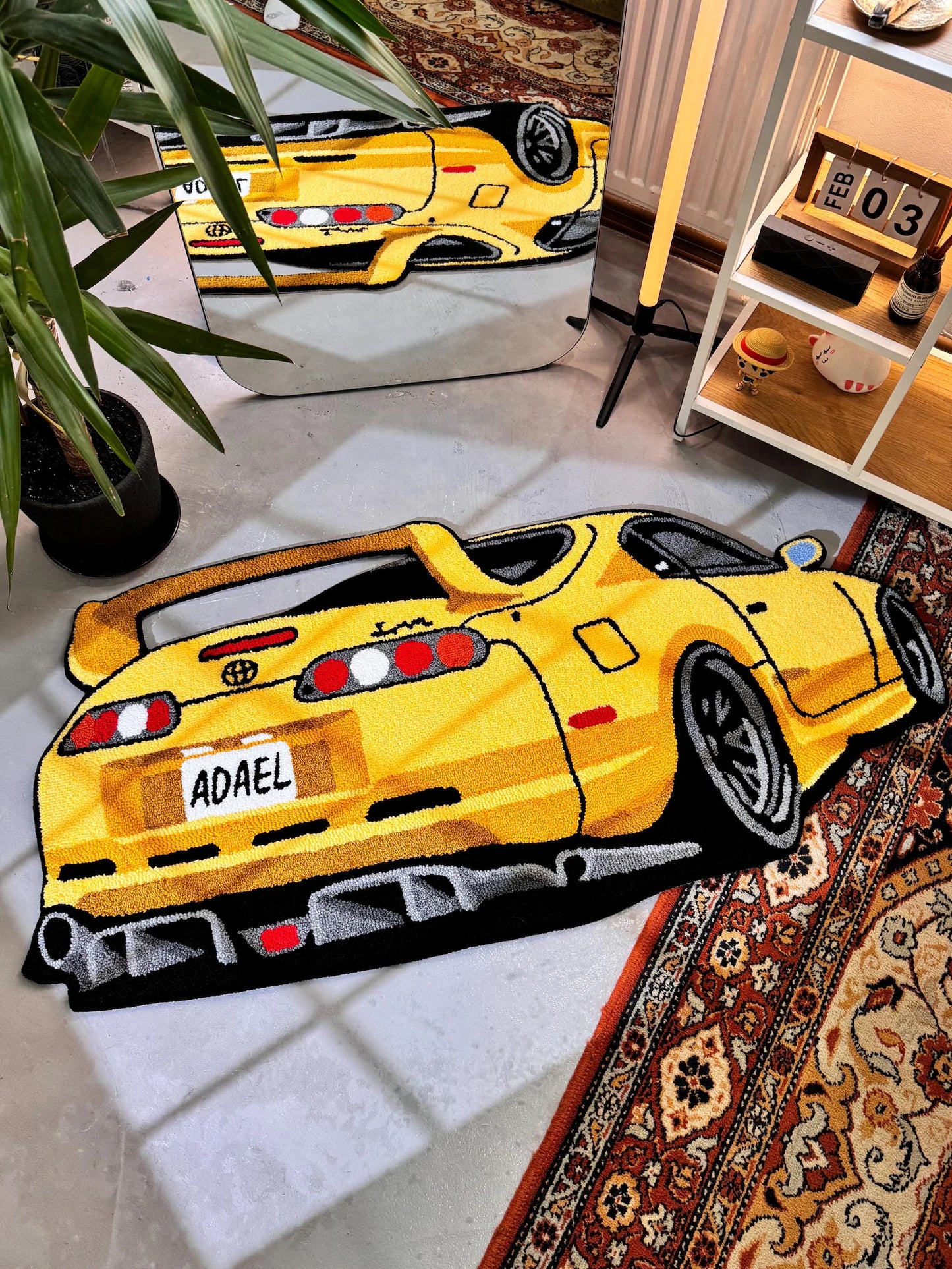 Toyota Supra MKIV Inspired Rug