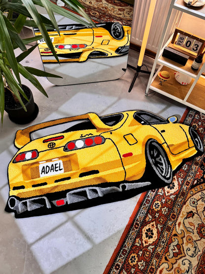 Toyota Supra MKIV Inspired Rug