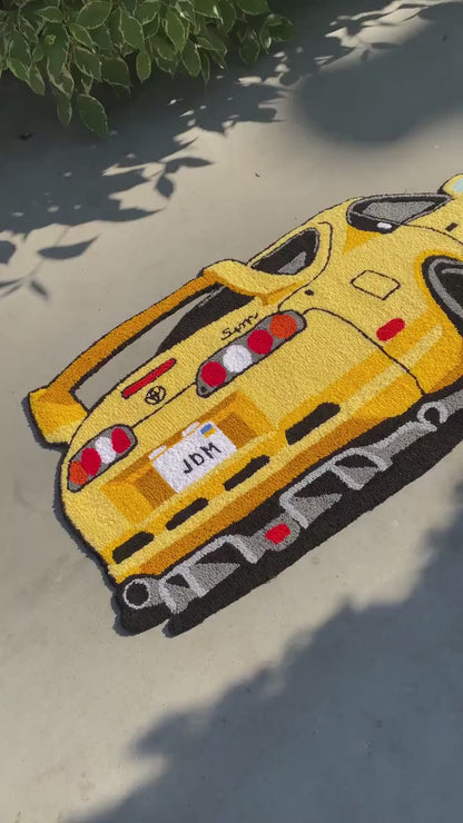 Toyota Supra MKIV Inspired Rug